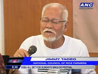 Rice prices going up