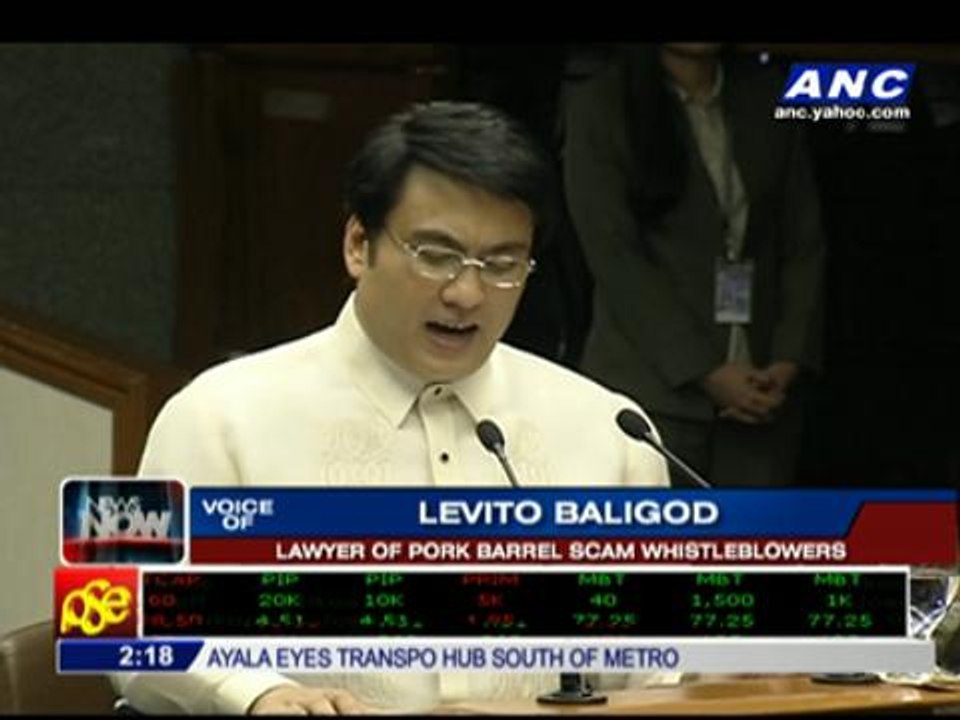 Pork scam whistleblowers ready to face Bong: Baligod