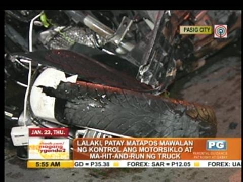 Motorcycle rider dies in Ortigas mishap
