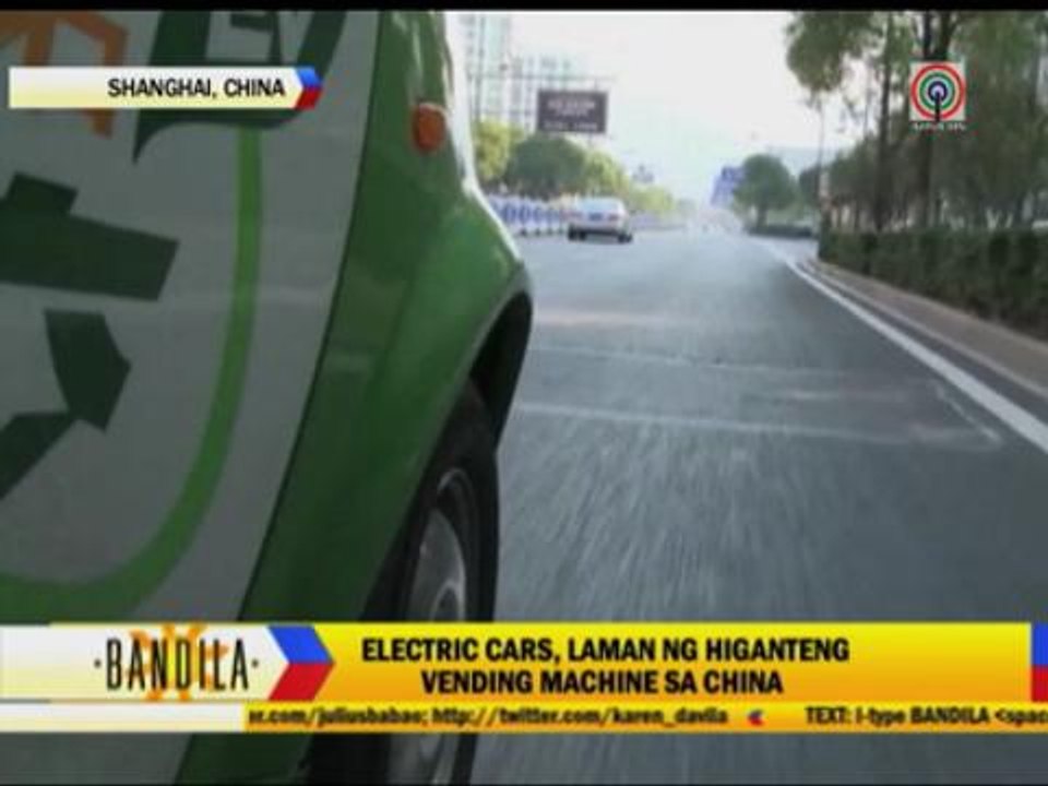 China vending machine sells electric cars