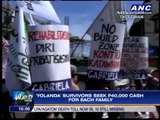 Thousands of 'Yolanda' survivors protest in Tacloban