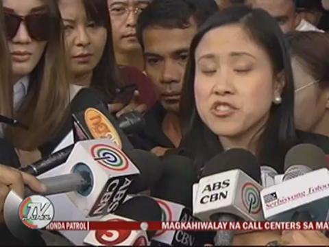 Deniece files rape charges against Vhong