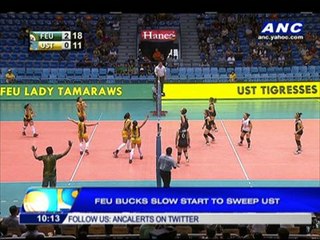 FEU sweeps UST; NU keeps UE winless
