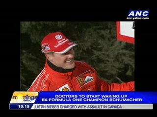 Doctors to start waking up Schumacher