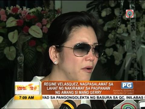 Regine says dad just waited for her repeat concert