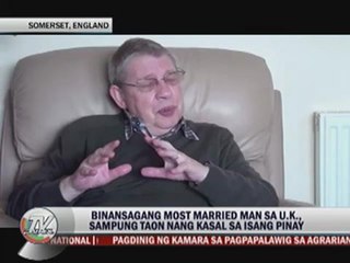 UK's 'most-married man' finds lasting love with Pinay