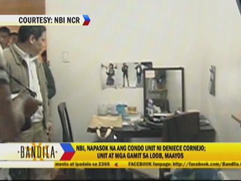 NBI gains access to Deniece's condo unit