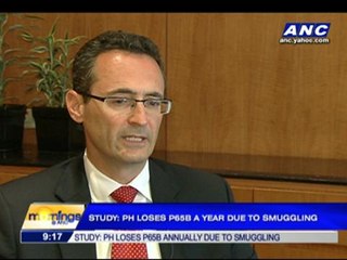 Philippines loses P65-B a year due to smuggling - study