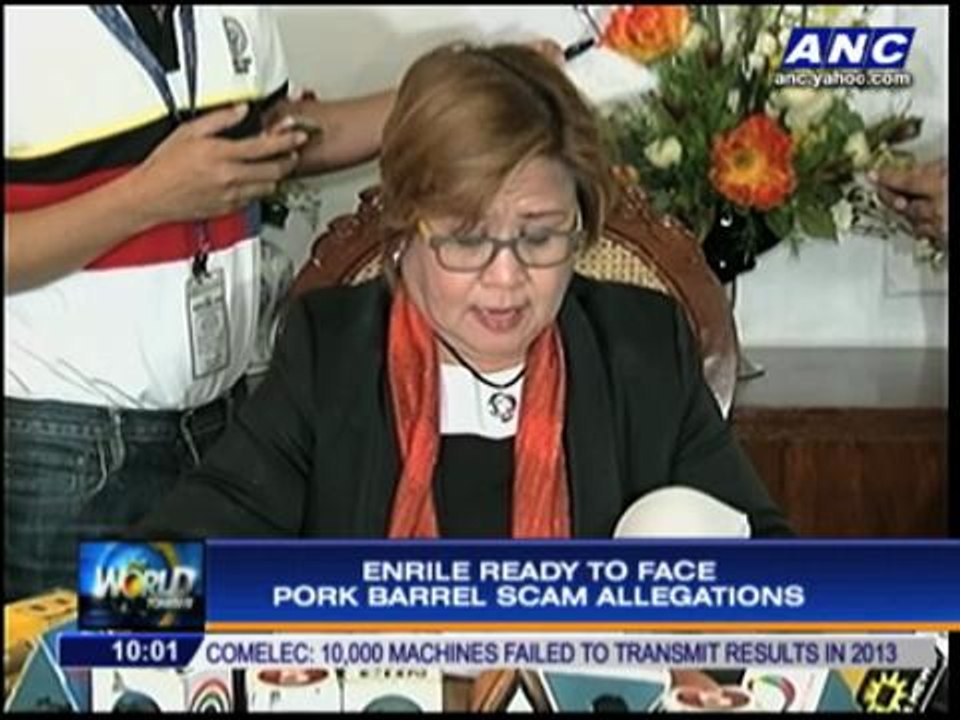 Enrile speaks on Ruby Tuason's revelations