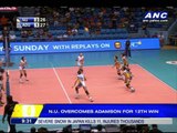 NU scores 12th win in UAAP volleyball