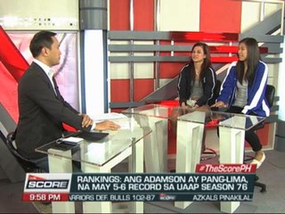 Adamson's Pineda, Ateneo's Valdez featured on 'The Score'