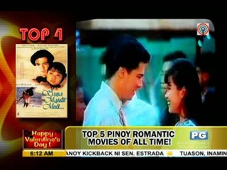 Most popular romantic films in local showbiz