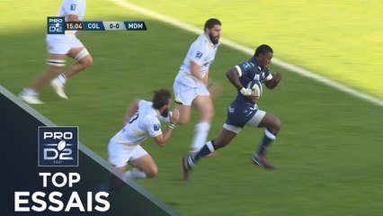 TOP Essais de la J02 – PRO D2 – Saison 2019/2020