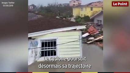 Aux Bahamas l'ouragan Dorian fait des premiers dégâts