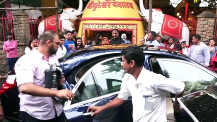 Sonam Kapoor Takes Blessing at Shani Temple for Her Upcoming movie The Zoya Factor