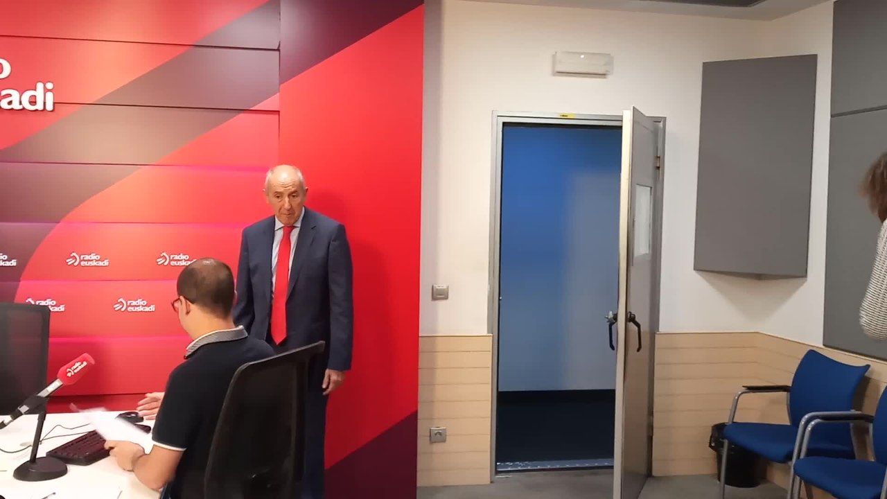 El portavoz del Gobierno Vasco, Josu Erkoreka