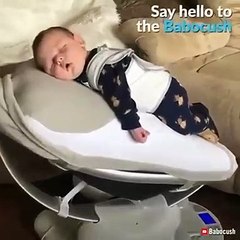 Un appareil révolutionnaire qui berce les bébés pour les calmer - Vidéo  Dailymotion