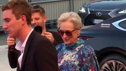 Meryl Streep and Gary Oldman walk Venice red carpet for 'Laundromat'