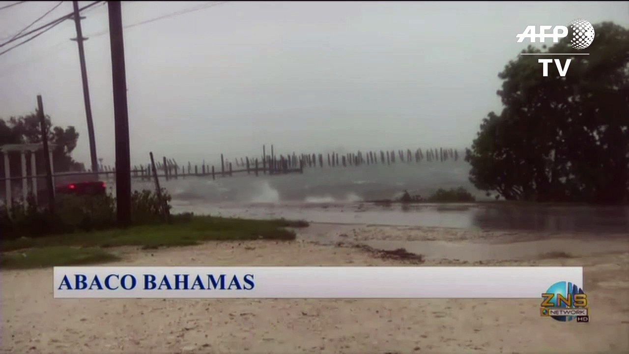 'Extrem gefährlich': Hurrikan 'Dorian' trifft auf die Bahamas