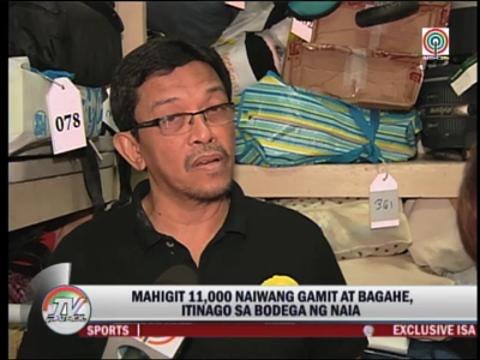 Thousands of lost baggage left unclaimed at NAIA