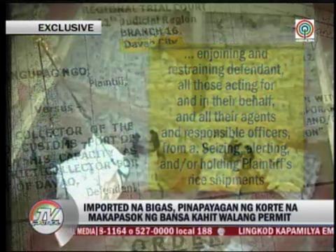 How rice imports enter Philippines without permit