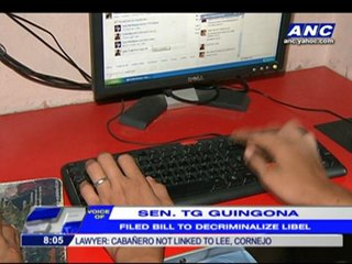 Miriam: Freedom of speech trumps cyber-libel