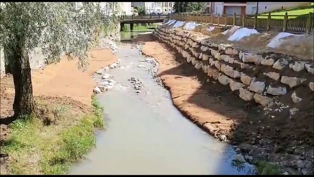 Salins-les-Bains: les travaux de la Furieuse en images
