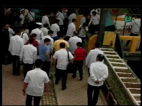 See model housing unit for squatters