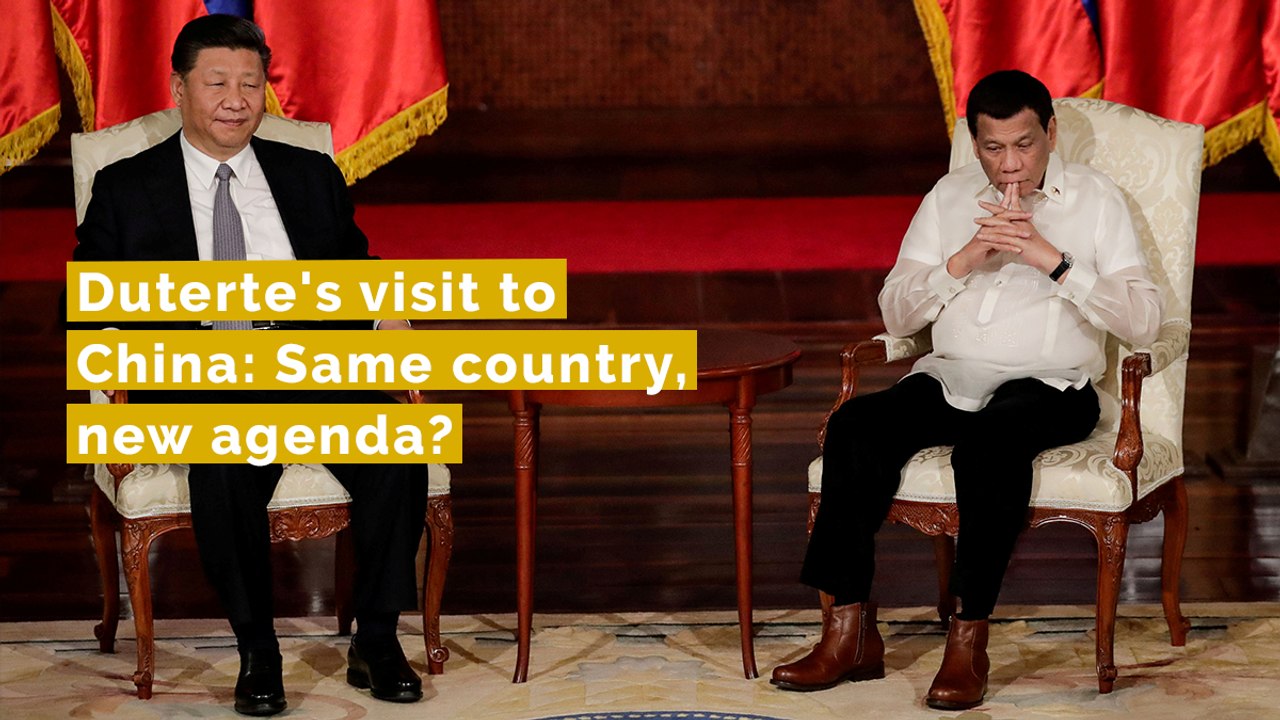 Duterte's visit to China: Same country, new agenda?
