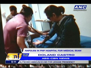 Napoles brought to Camp Crame for check-up