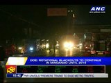 'Rotational blackouts to continue in Mindanao until 2015'
