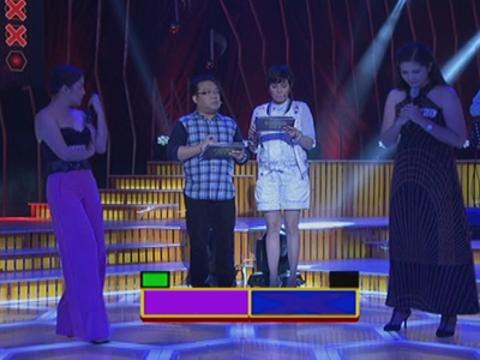 Nikki Valdez, Dimples Romana play 'Singing Bee'