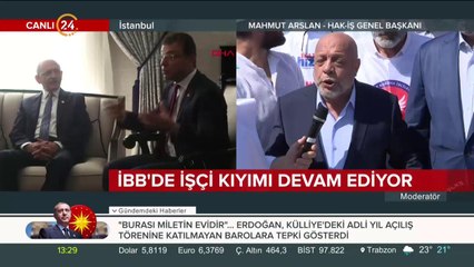 İBB'de işçi kıyımı