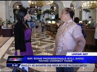 BIR: Some professionals avoid paying right taxes