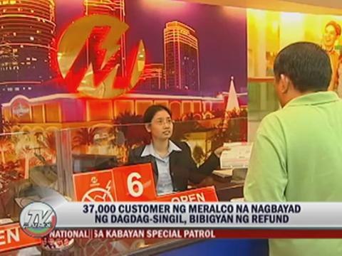 37,000 consumers to get Meralco refund