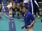 WATCH: Ateneo coach dances after Game 1 win
