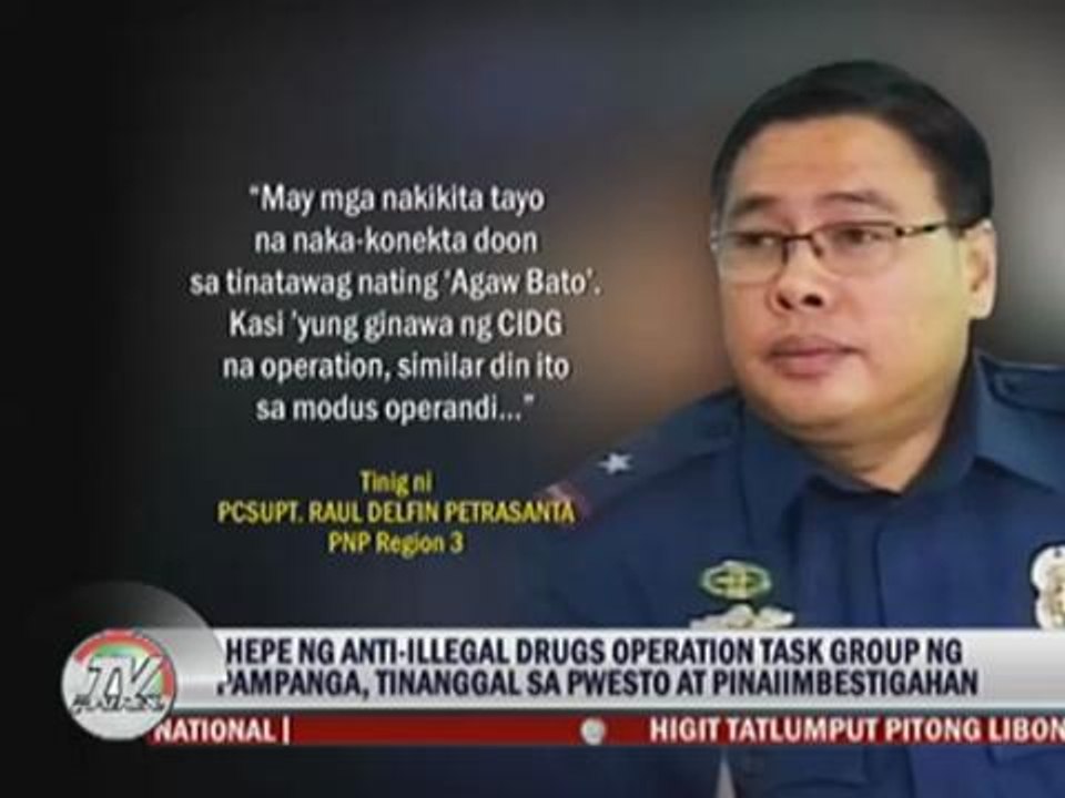 More Pampanga cops axed over illegal drugs