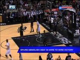 Spurs demolish Heat in wire to wire victory