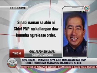 Delfin Lee, pinaplanong mag-state witness