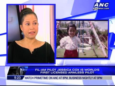 Fil-Am armless pilot travels as motivational speaker