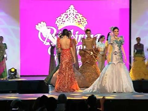 WATCH: Bb. Pilipinas 2014 candidates parade in national costume