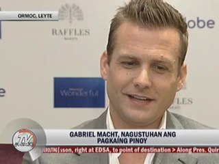 Gabriel Macht wants to bring family to PH