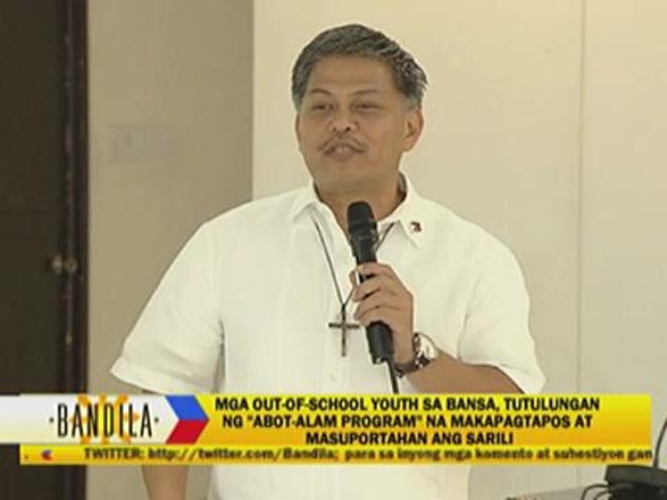 DepEd launches program for out-of-school youths