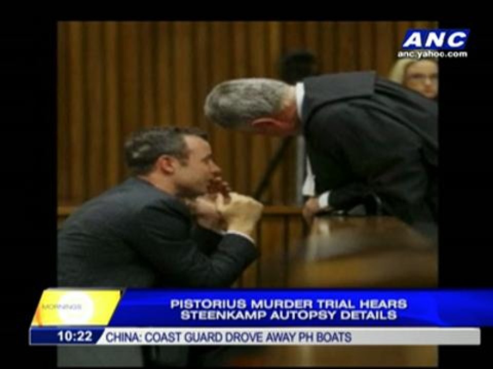 Pistorius murder trial hears Steenkamp autopsy details