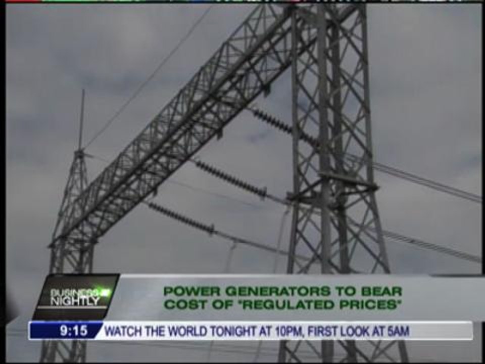 Power generators to bear cost of 'regulated prices'