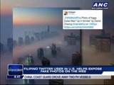 US-based Pinoy Twitter user helps expose fake photos