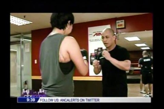 Looking for a different workout. Try muay thai