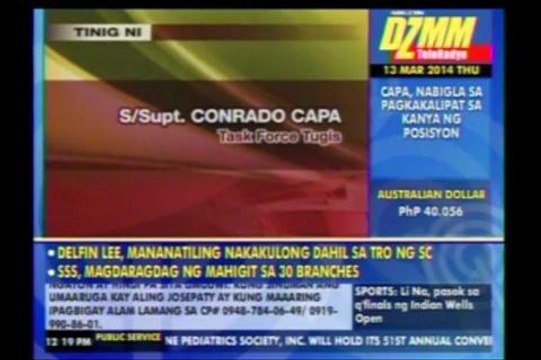 Task force head in Delfin Lee arrest loses post