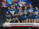 Marc Logan reports: 'Happy' Ateneo coach dances