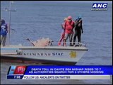 Death toll in Cavite sea mishap rises to 7; 3 still missing